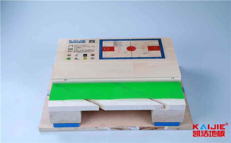 柞木運動實木地板施工工藝