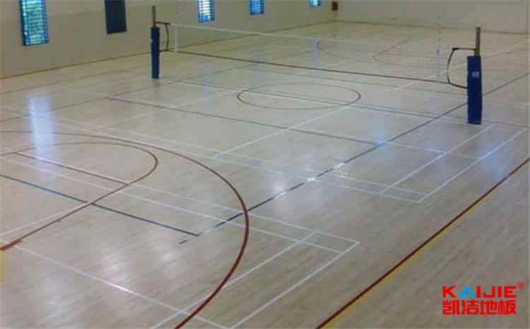籃球場(chǎng)木地板是什么