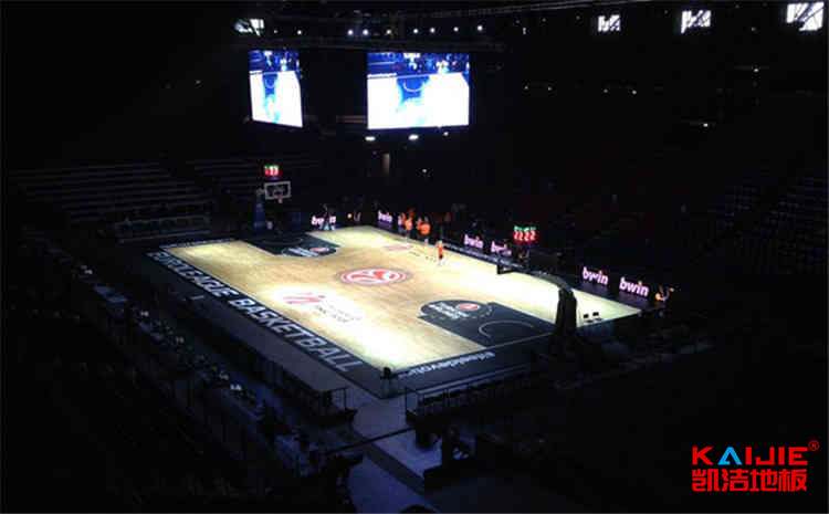 拼接板NBA籃球場木地板規(guī)格