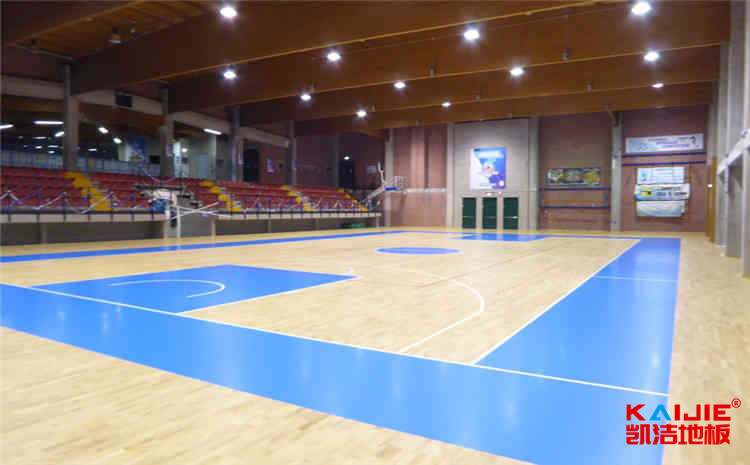 柞木NBA籃球場木地板施工技術方案