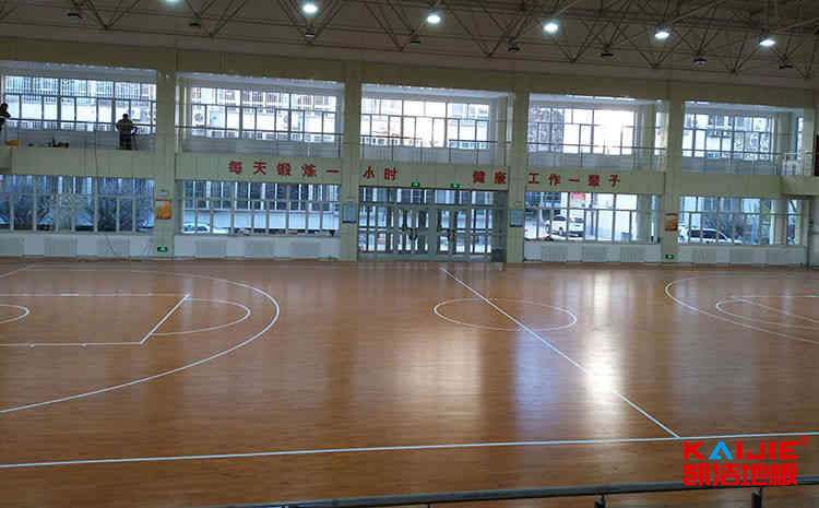 比賽場館實木運動地板怎么安裝