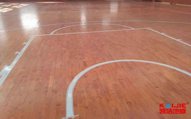 拼裝體育場(chǎng)木地板施工方案