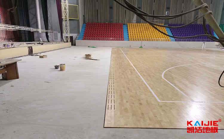 海口企口籃球地板施工技術(shù)
