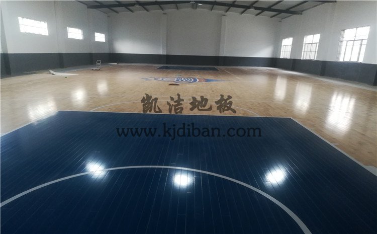 山東濟(jì)南曲阜啟星綜合球館木地板