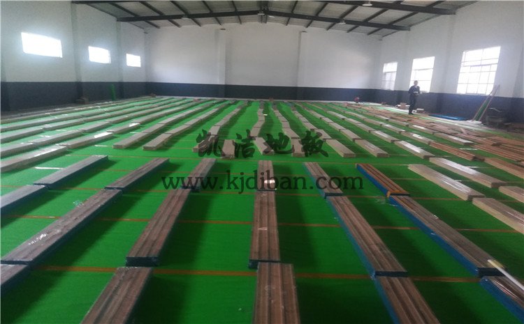 山東濟(jì)南曲阜啟星綜合球館木地板