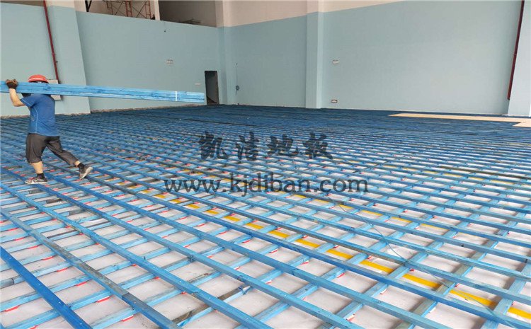 佛山南海區(qū)綠電能源有限公司體育館木地板項(xiàng)目